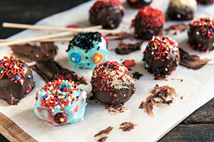 Preparación de Cake Pops tradicional